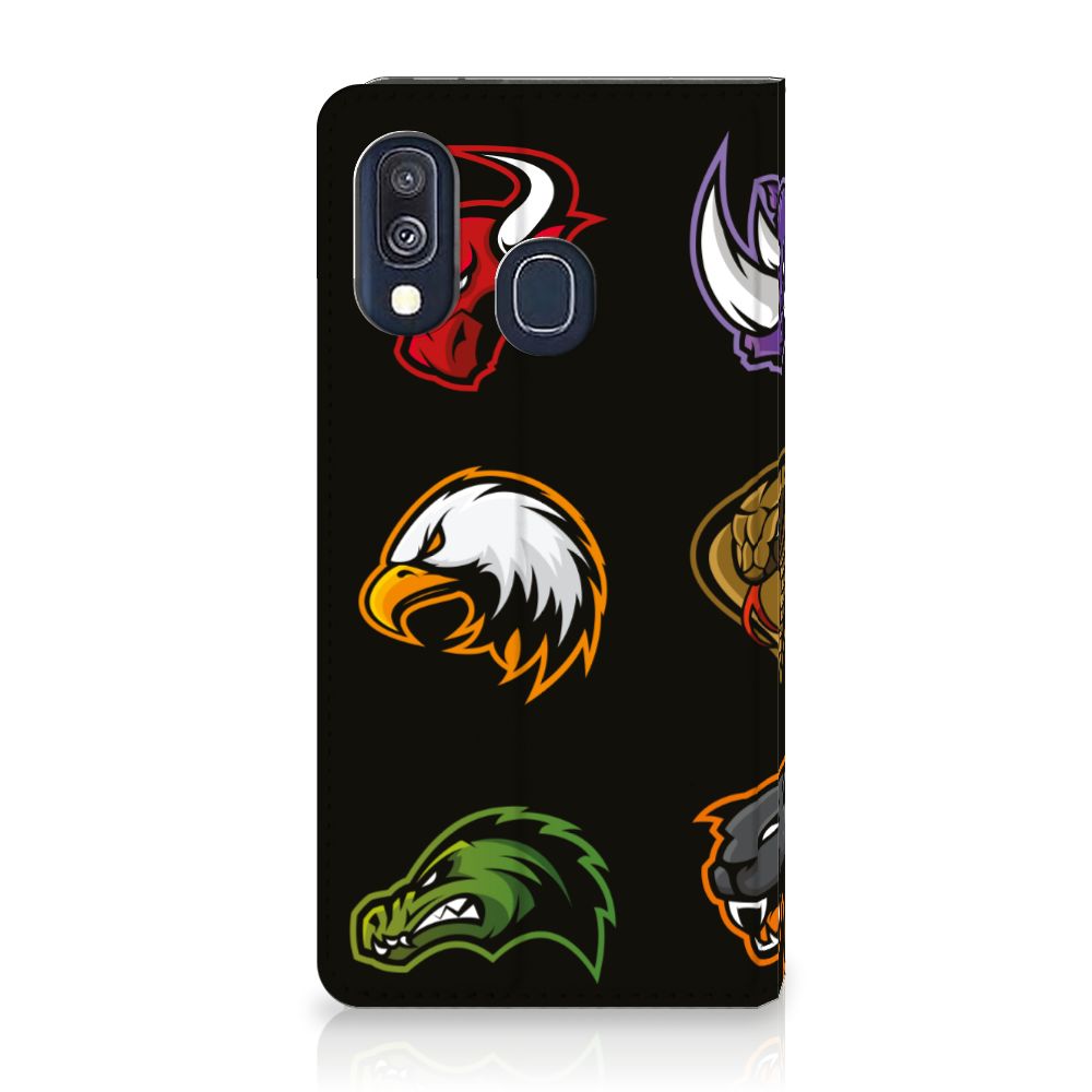 Samsung Galaxy A40 Magnet Case Cartoon