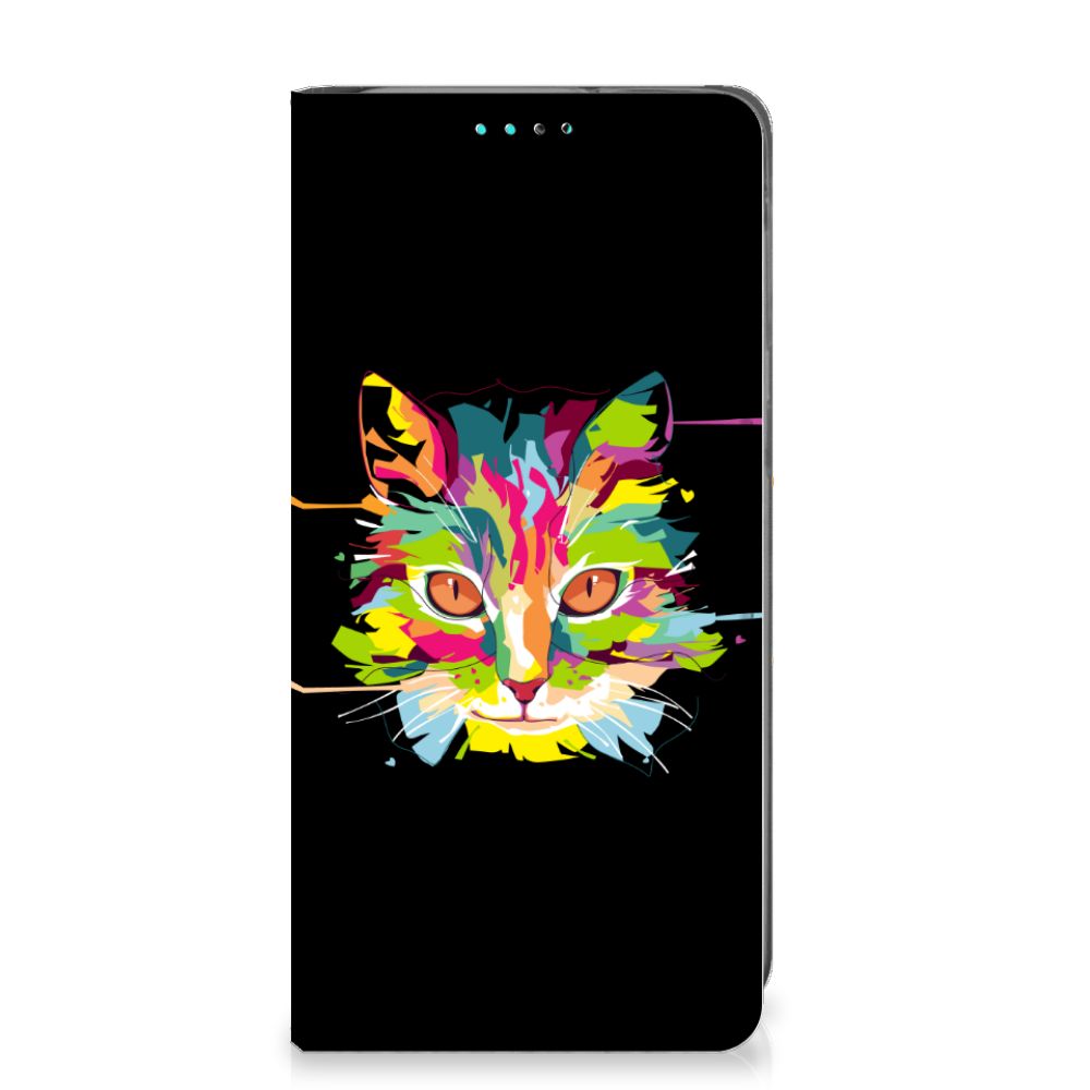 Samsung Galaxy A40 Magnet Case Cat Color