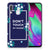 Samsung Galaxy A40 Silicone-hoesje Flowers Blue DTMP