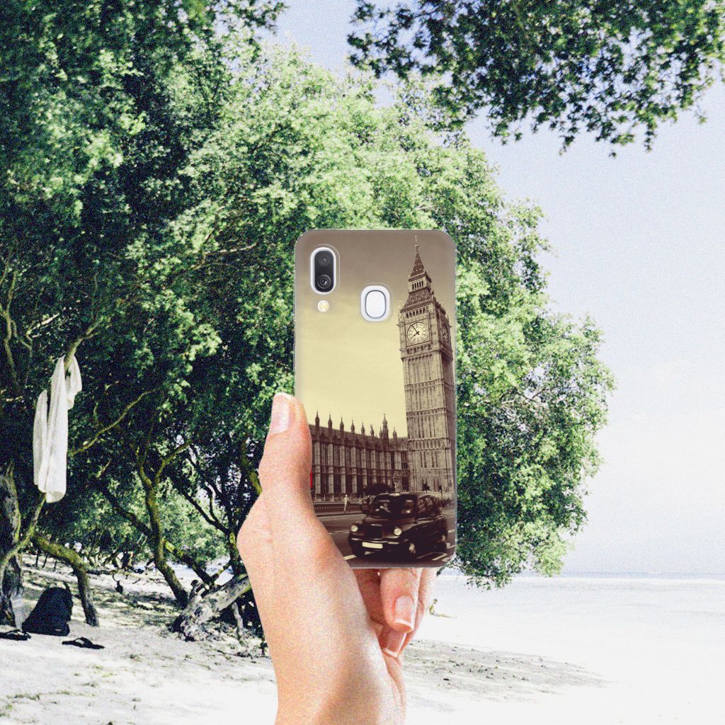 Samsung Galaxy A40 Siliconen Back Cover Londen