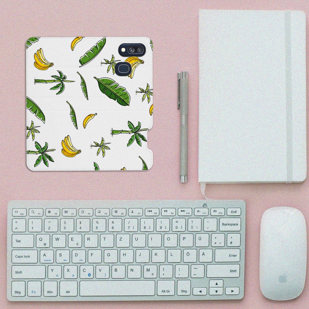 Samsung Galaxy A40 Smart Cover Banana Tree