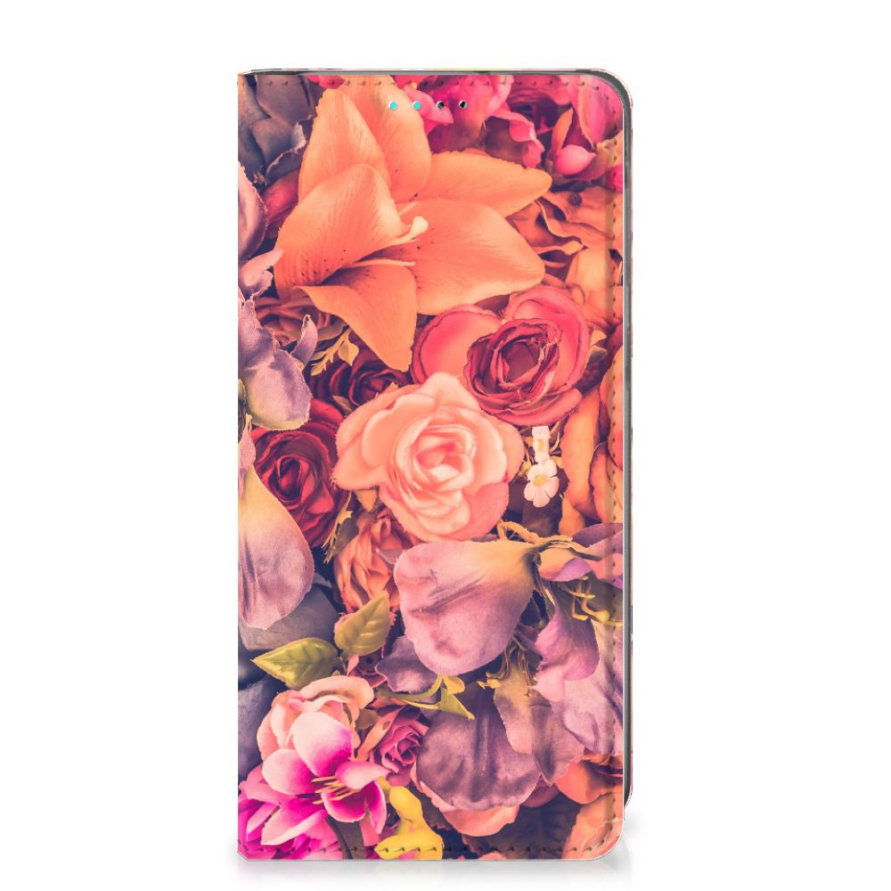 Samsung Galaxy A40 Smart Cover Bosje Bloemen