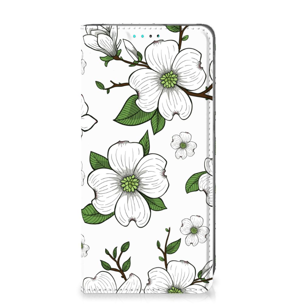 Samsung Galaxy A40 Smart Cover Dogwood Flowers