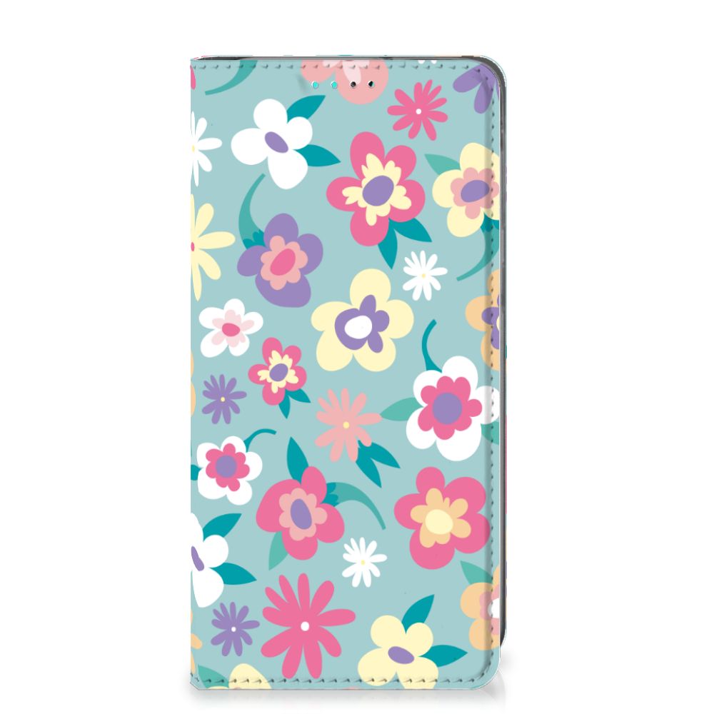 Samsung Galaxy A40 Smart Cover Flower Power
