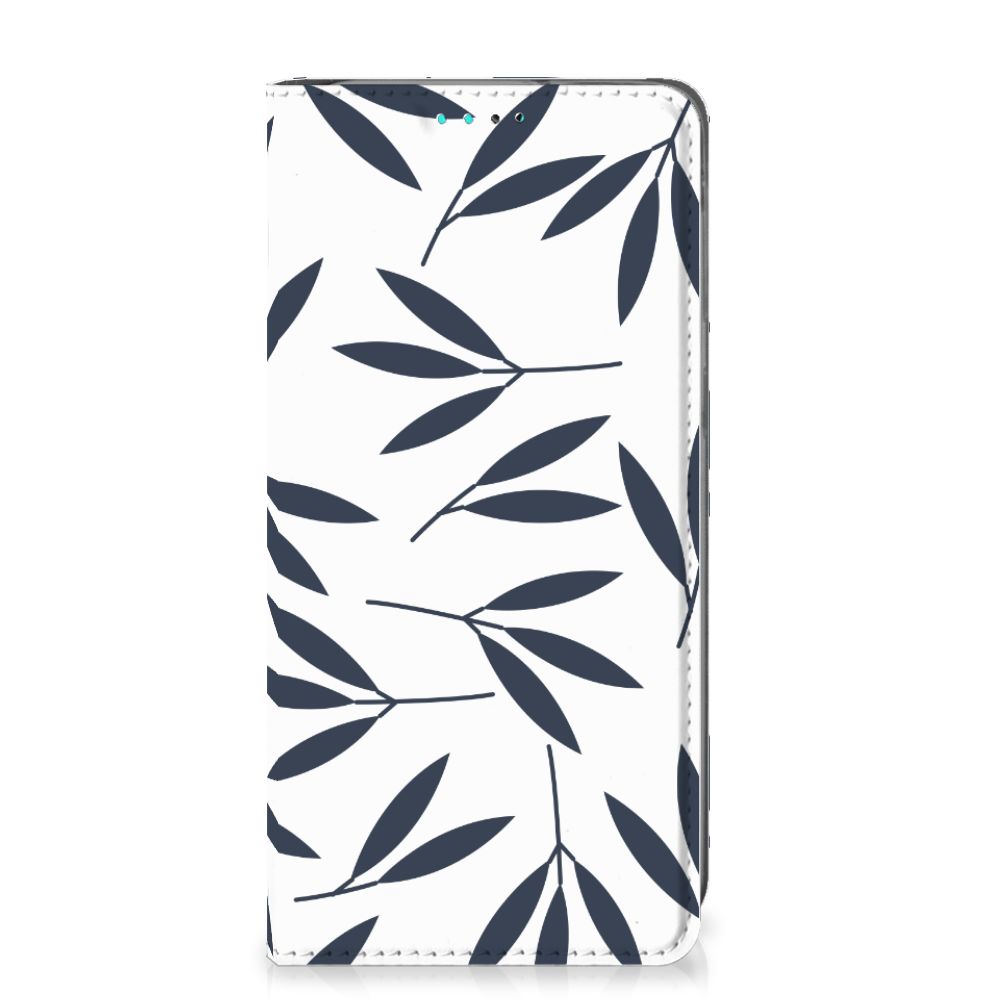 Samsung Galaxy A40 Smart Cover Leaves Blue