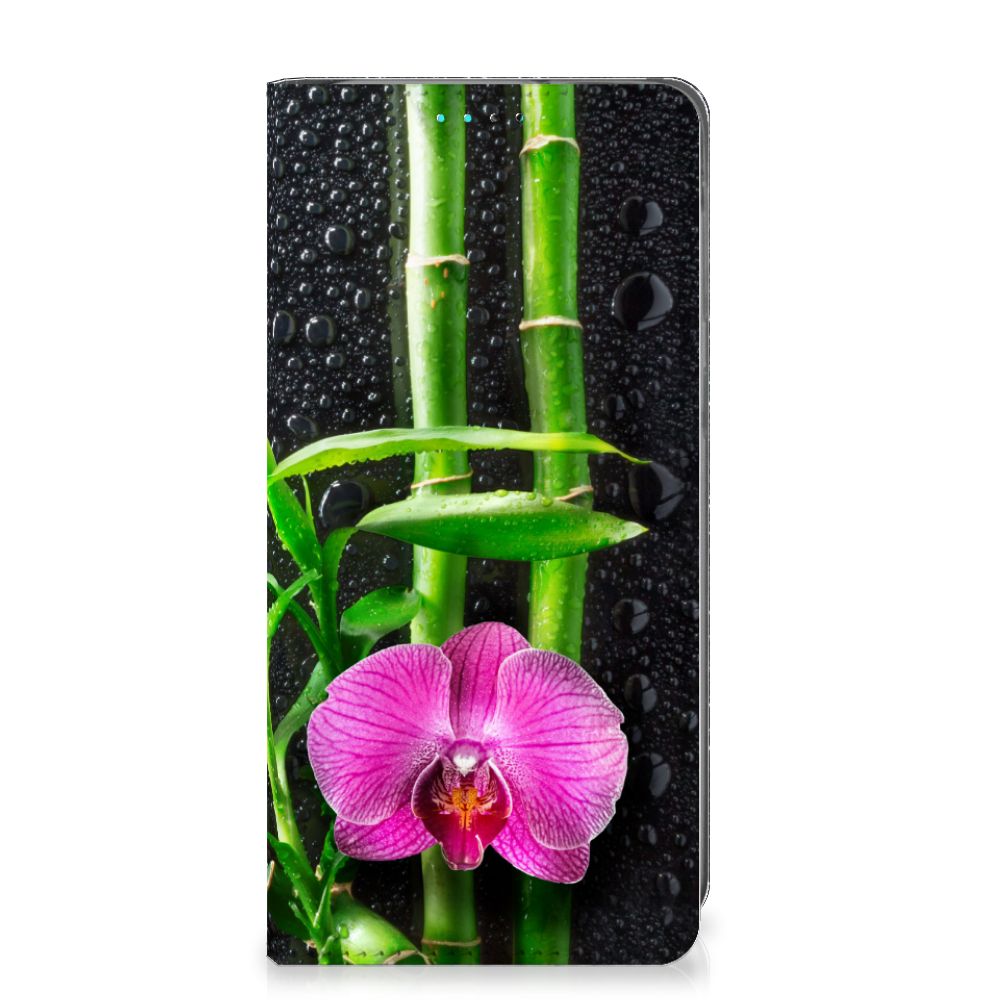 Samsung Galaxy A40 Smart Cover Orchidee