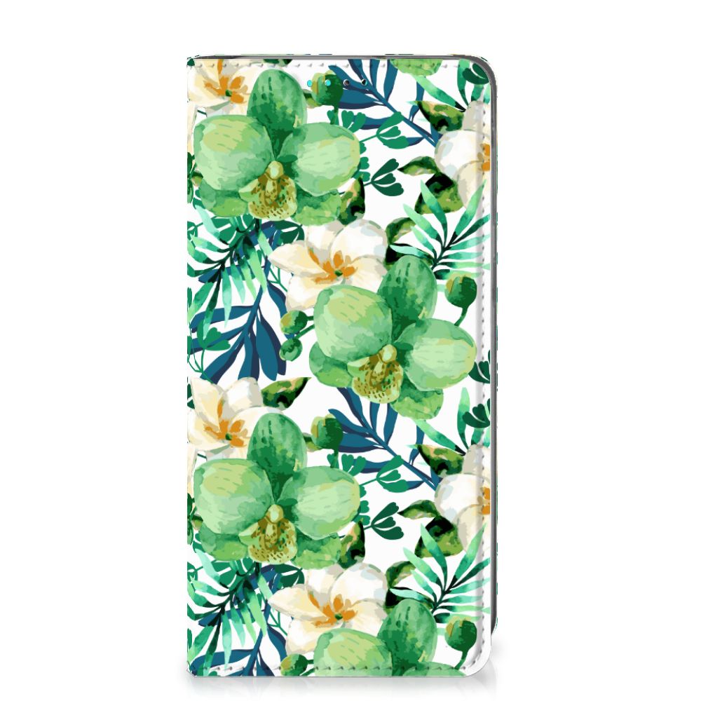 Samsung Galaxy A40 Smart Cover Orchidee Groen