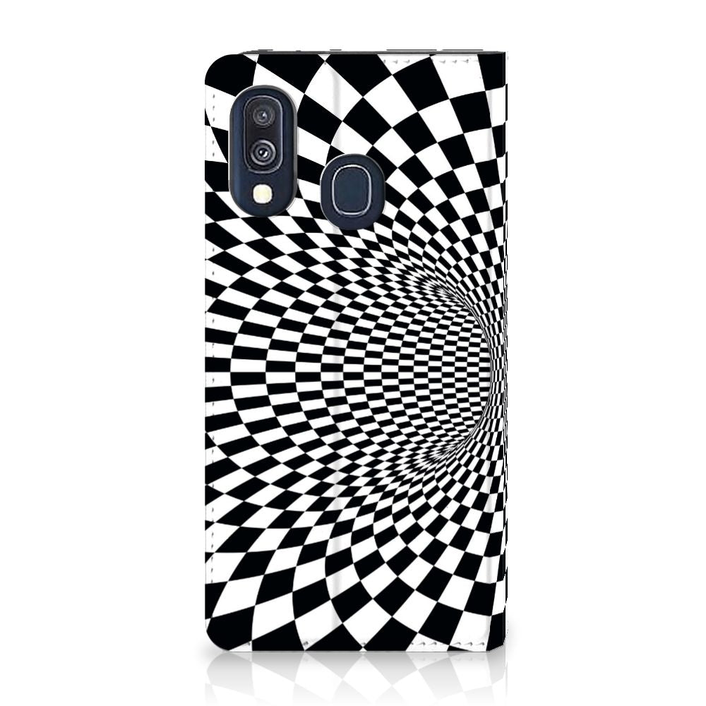 Samsung Galaxy A40 Stand Case Illusie