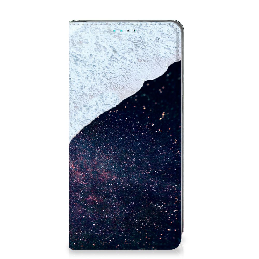 Samsung Galaxy A40 Stand Case Sea in Space