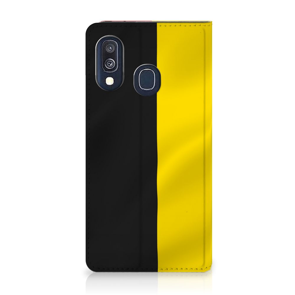 Samsung Galaxy A40 Standcase Belgische Vlag - B2C Telecom