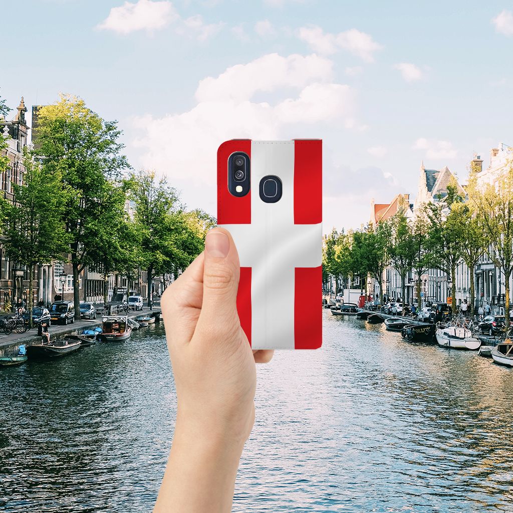 Samsung Galaxy A40 Standcase Denemarken