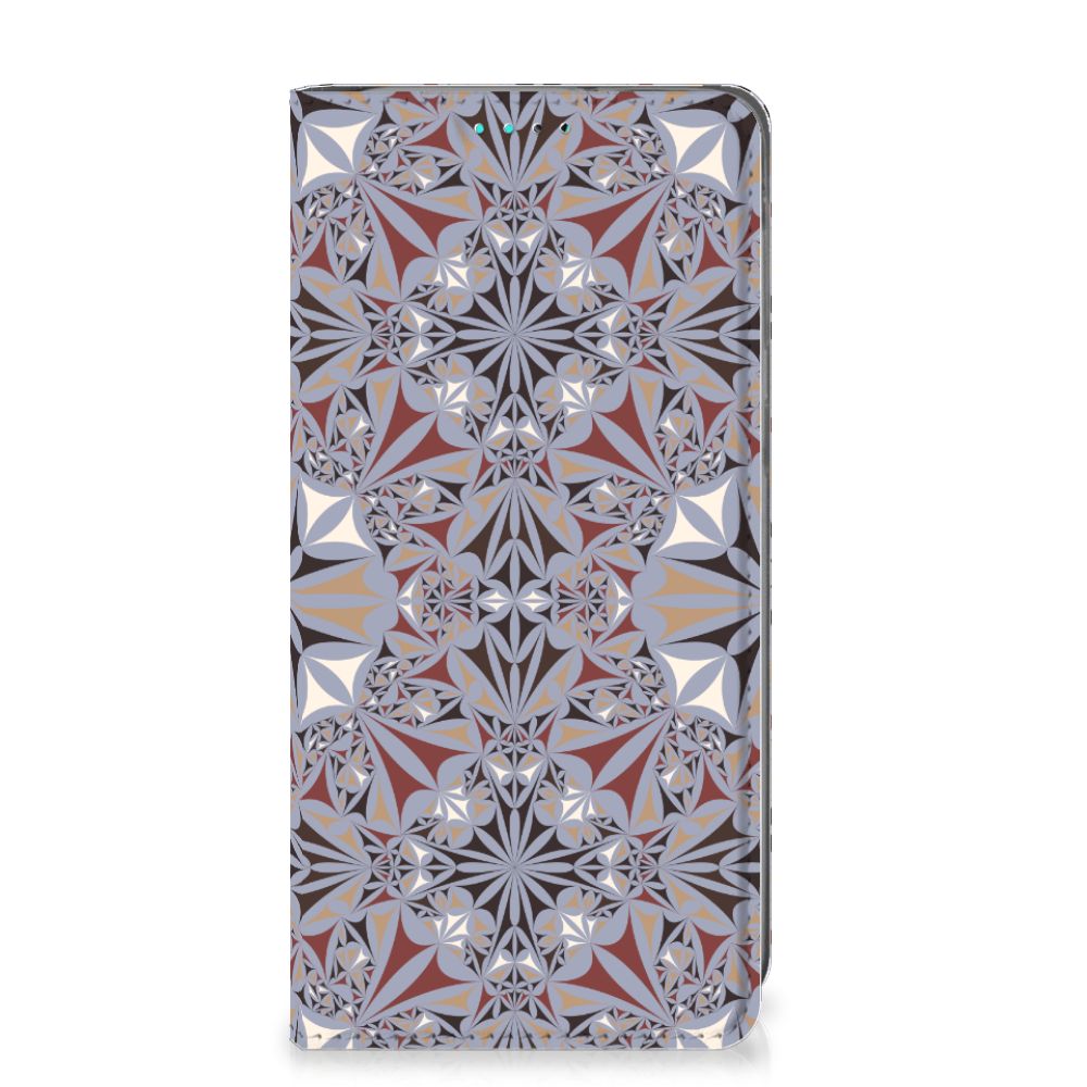 Samsung Galaxy A40 Standcase Flower Tiles