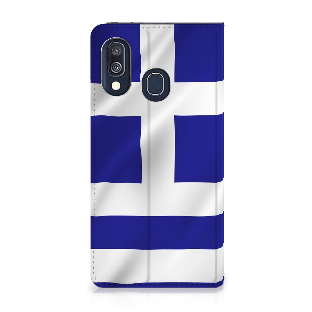 Samsung Galaxy A40 Standcase Griekenland