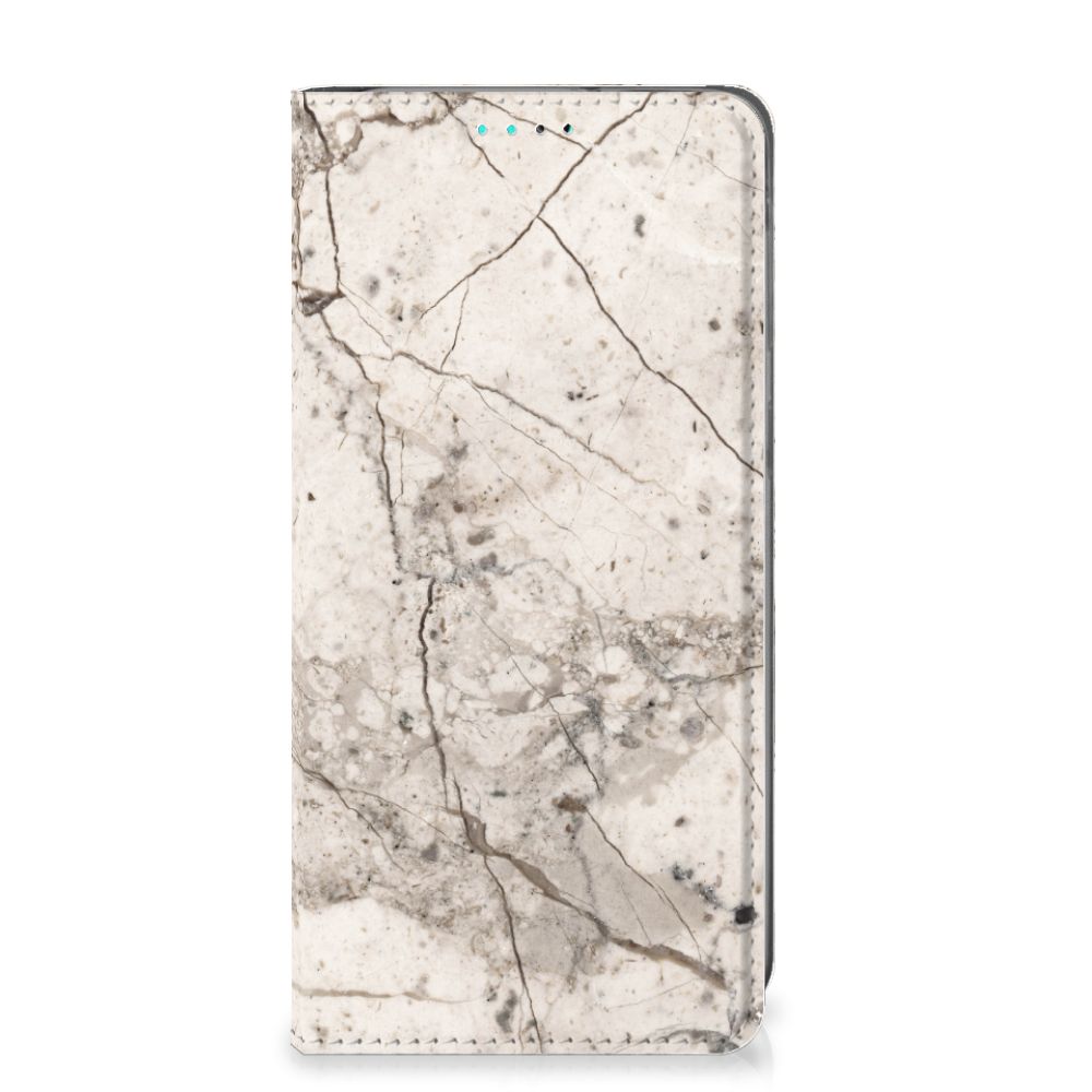 Samsung Galaxy A40 Standcase Marmer Beige