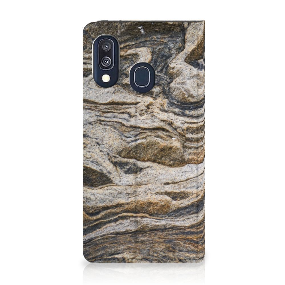 Samsung Galaxy A40 Standcase Steen