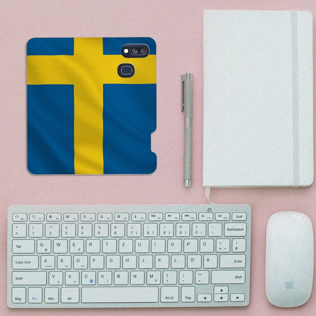 Samsung Galaxy A40 Standcase Zweden