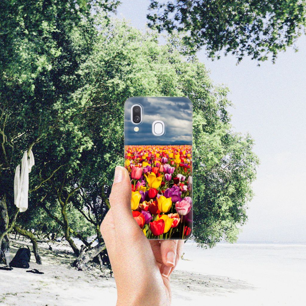 Samsung Galaxy A40 TPU Case Tulpen