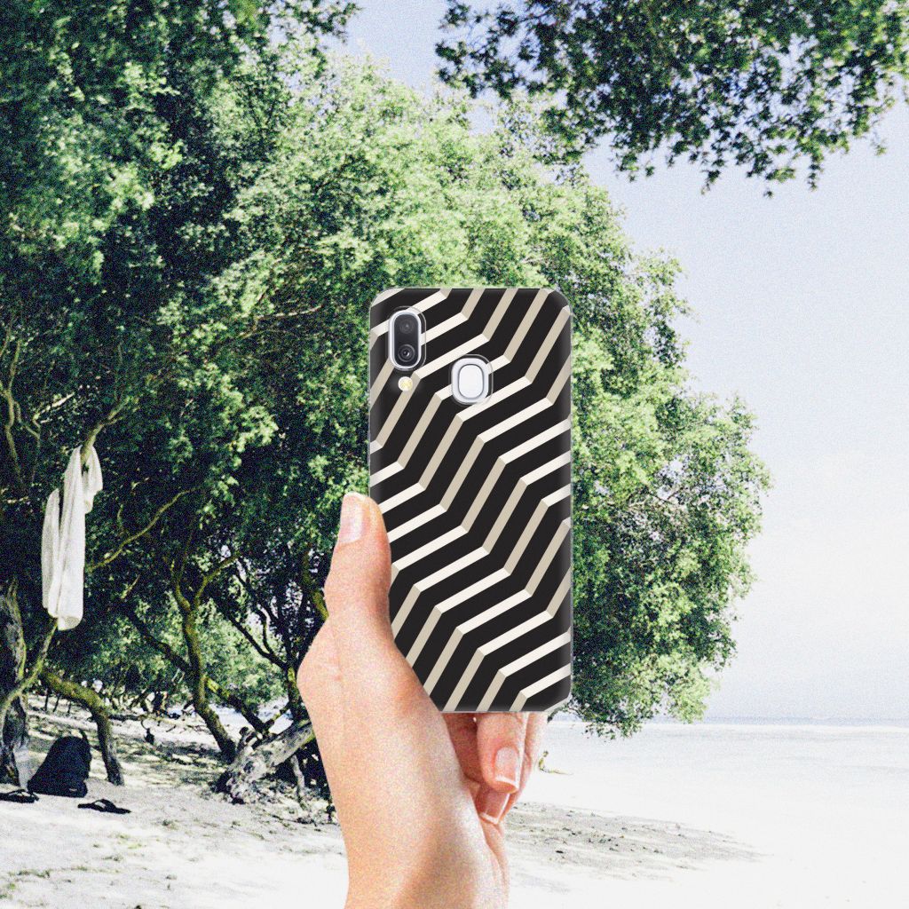 Samsung Galaxy A40 TPU Hoesje Illusion