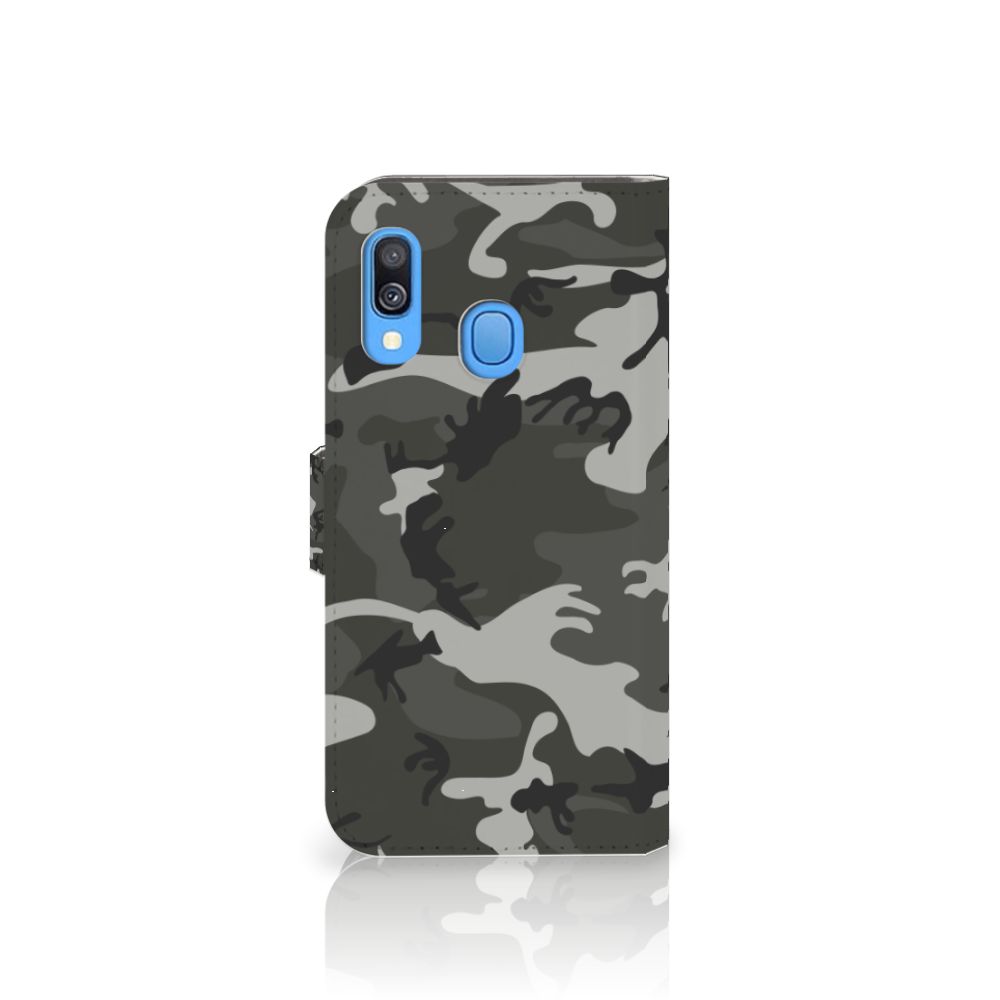 Samsung Galaxy A40 Telefoon Hoesje Army Light