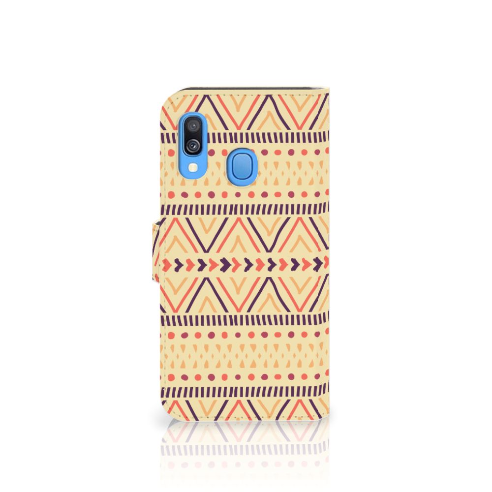 Samsung Galaxy A40 Telefoon Hoesje Aztec Yellow