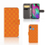 Samsung Galaxy A40 Telefoon Hoesje Batik Oranje