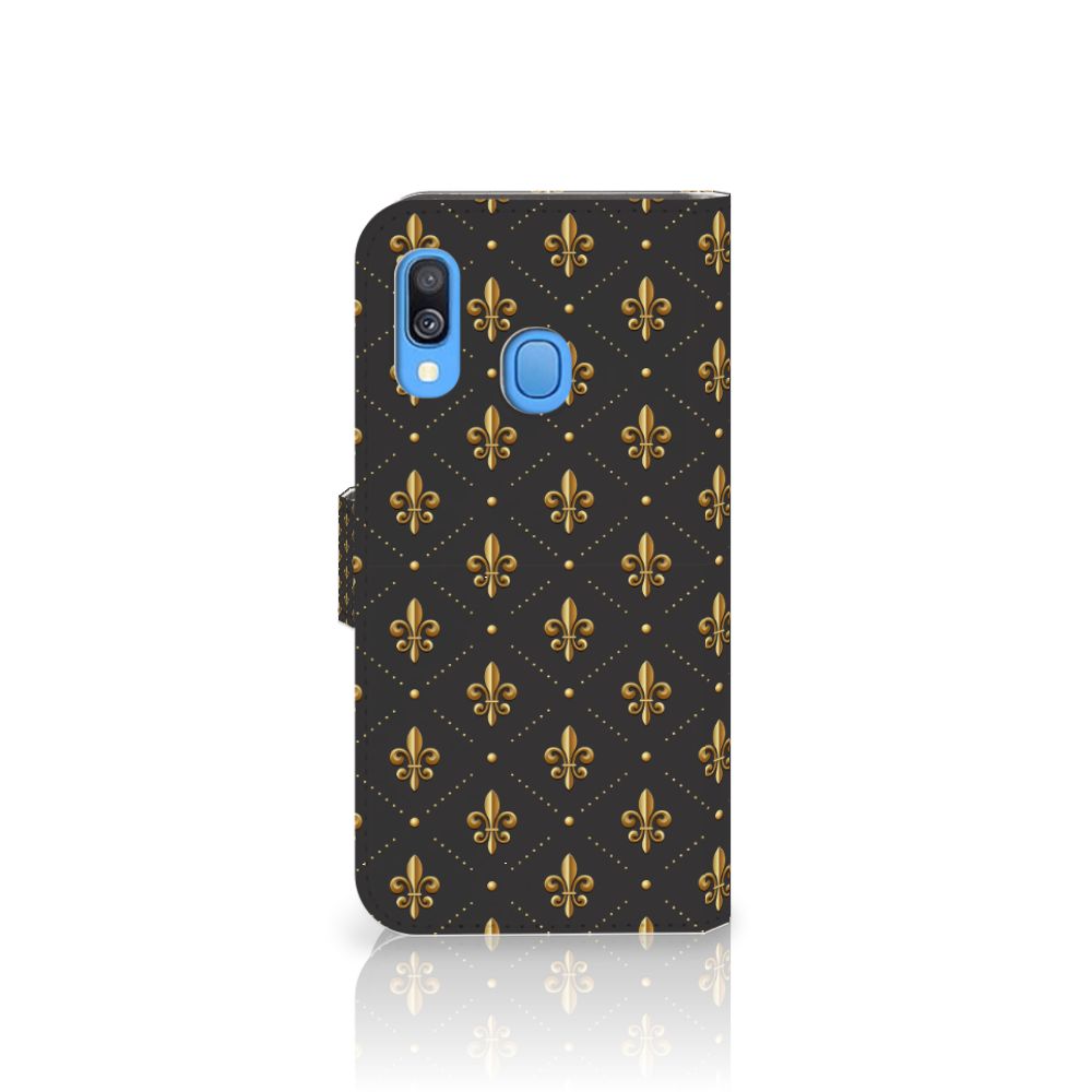 Samsung Galaxy A40 Telefoon Hoesje Franse Lelie