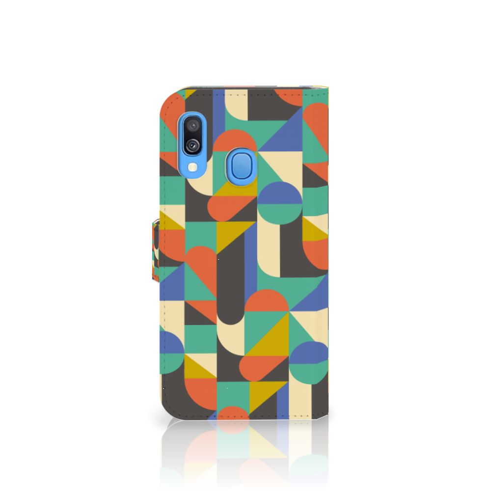 Samsung Galaxy A40 Telefoon Hoesje Funky Retro
