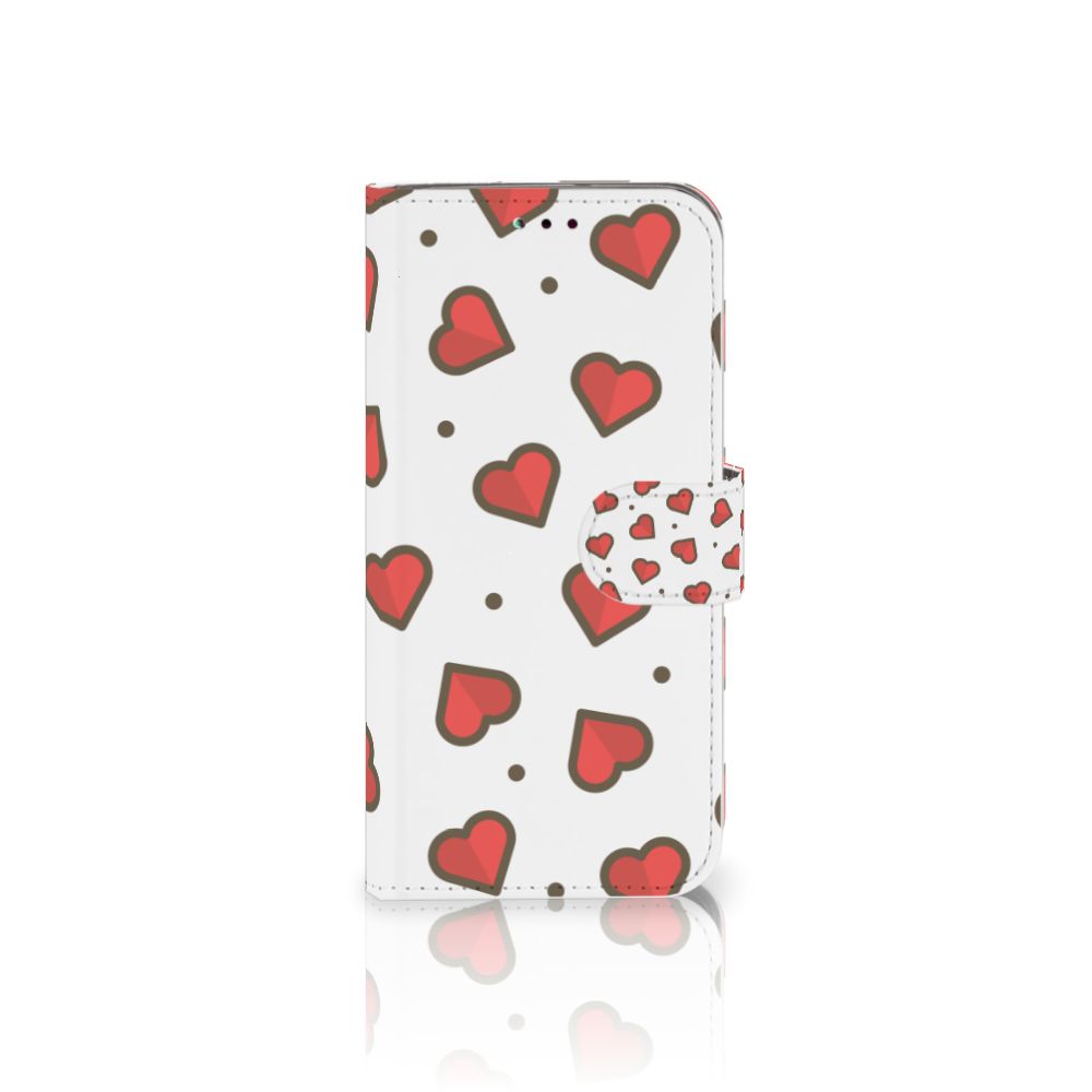 Samsung Galaxy A40 Telefoon Hoesje Hearts