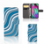 Samsung Galaxy A40 Telefoon Hoesje Waves Blue