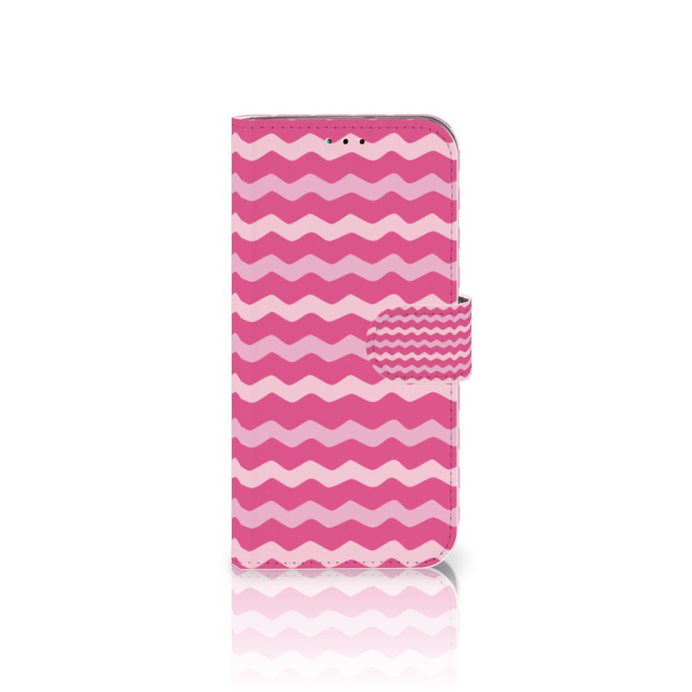 Samsung Galaxy A40 Telefoon Hoesje Waves Pink