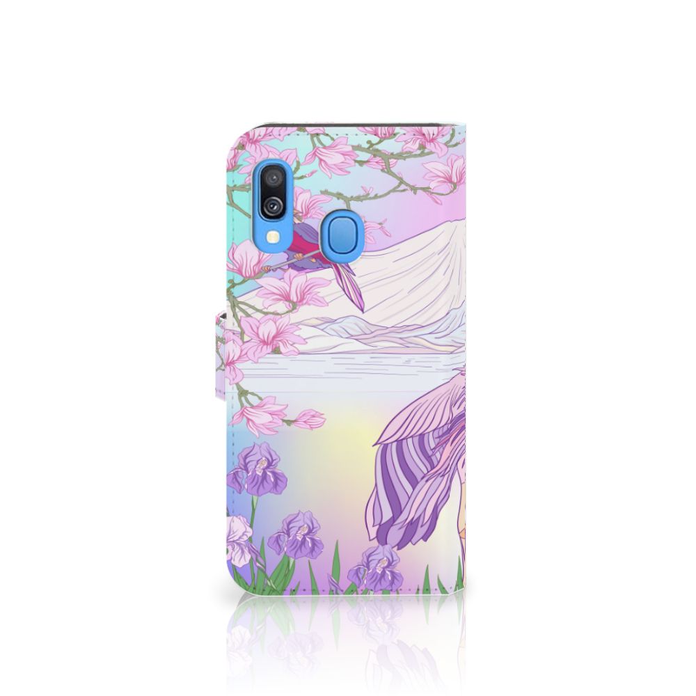 Samsung Galaxy A40 Telefoonhoesje met Pasjes Bird