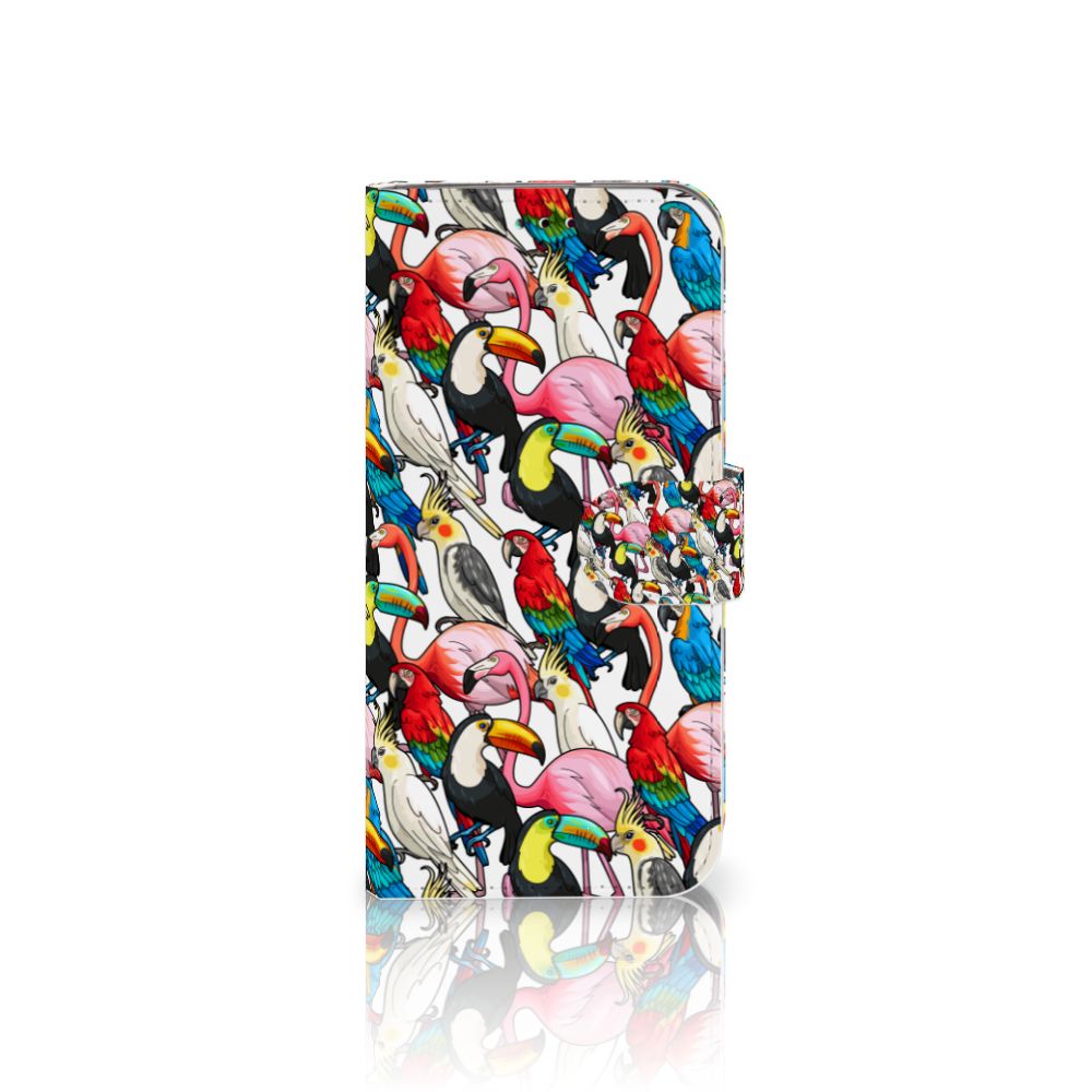 Samsung Galaxy A40 Telefoonhoesje met Pasjes Birds