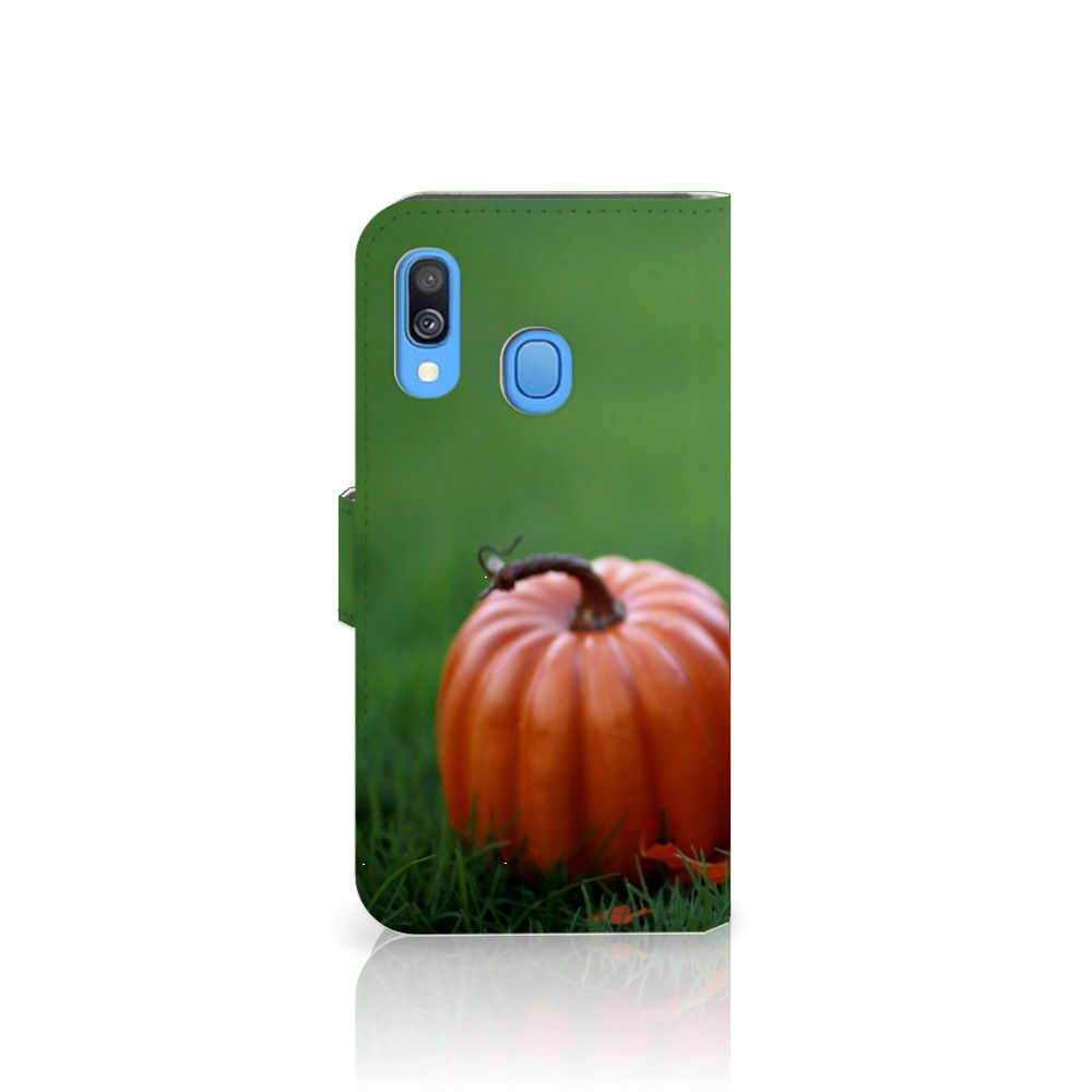 Samsung Galaxy A40 Telefoonhoesje met Pasjes Kitten