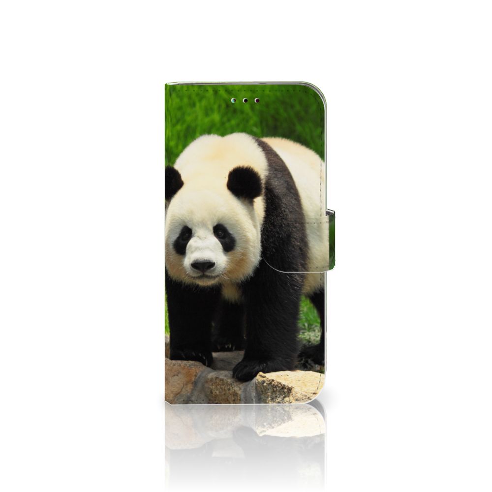 Samsung Galaxy A40 Telefoonhoesje met Pasjes Panda