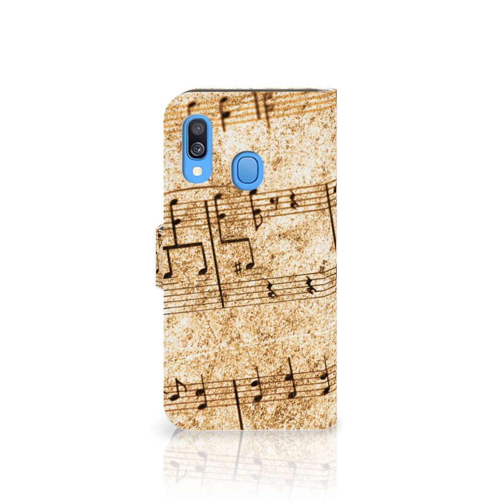 Samsung Galaxy A40 Telefoonhoesje met foto Bladmuziek