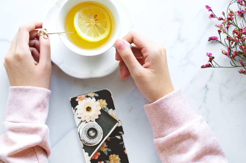 Samsung Galaxy A40 Telefoonhoesje met foto Vintage Camera