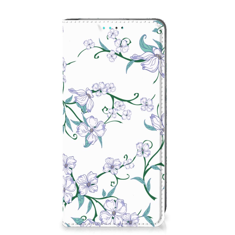 Samsung Galaxy A40 Uniek Smart Cover Blossom White