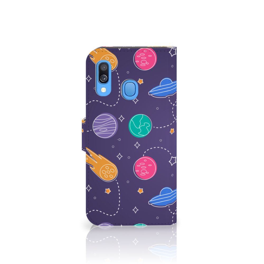 Samsung Galaxy A40 Wallet Case met Pasjes Space
