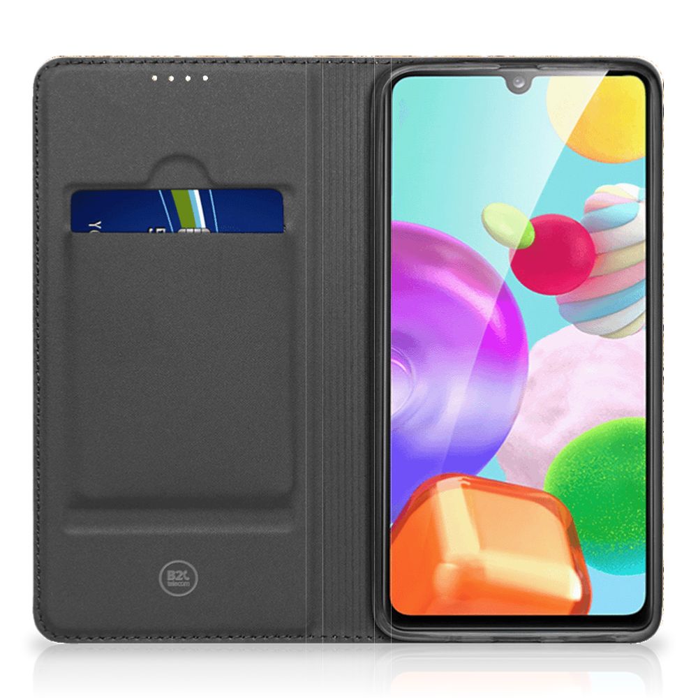 Samsung Galaxy A41 Stand Case Bladmuziek - B2C Telecom