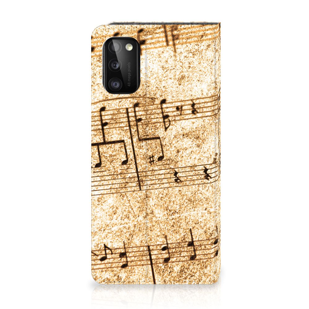 Samsung Galaxy A41 Stand Case Bladmuziek - B2C Telecom