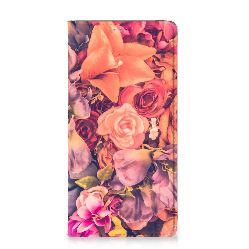Samsung Galaxy A51 Smart Cover Bosje Bloemen bloemen design voorkant