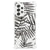 Samsung Galaxy A53 5G Case Leaves Grey achteraanzicht