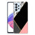 Samsung Galaxy A53 5G TPU Hoesje Zwart Roze Vormen design achteraanzicht