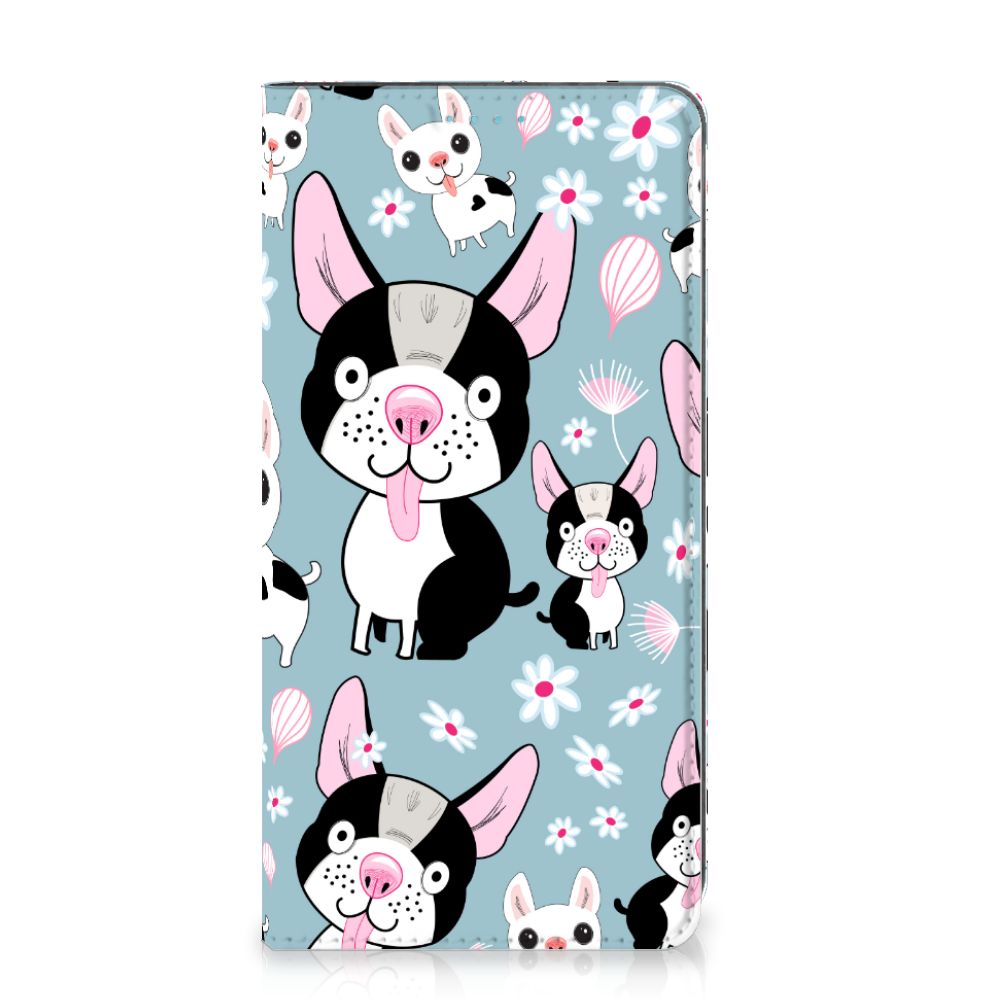Samsung Galaxy A53 Hoesje maken Hondjes honden design voorkant