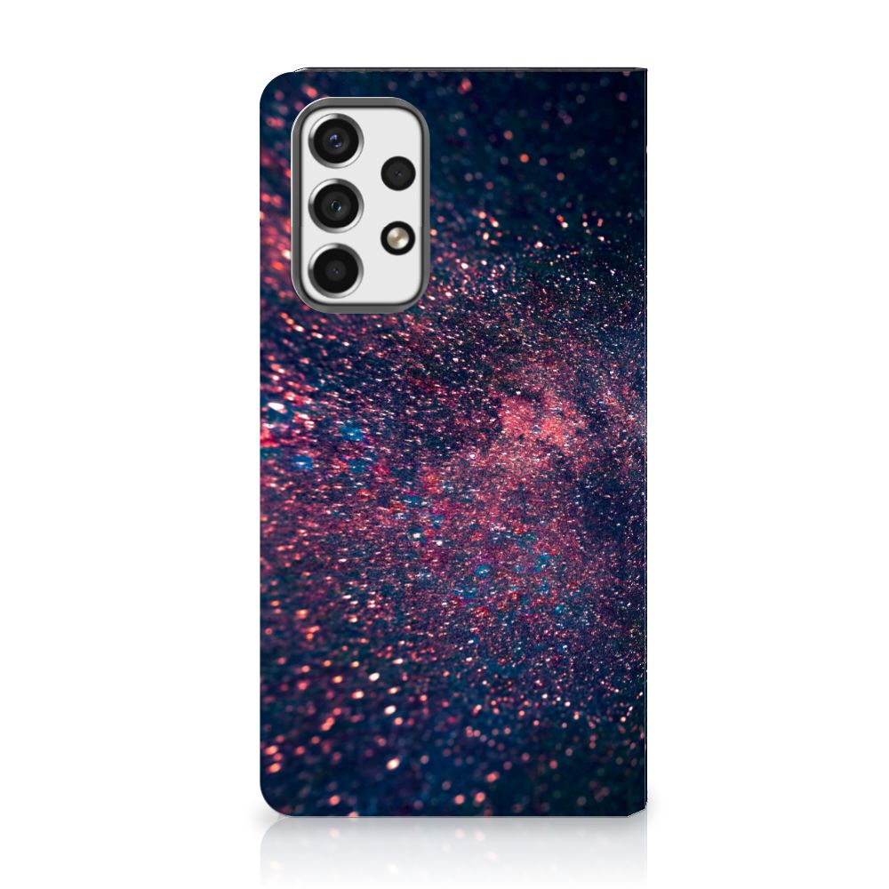 Samsung Galaxy A53 Stand Case Stars design sterrenzijde