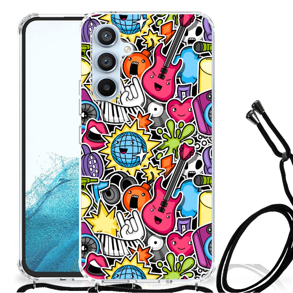Samsung Galaxy A54 5G Anti Shock Bumper Case Punk Rock B2C Telecom