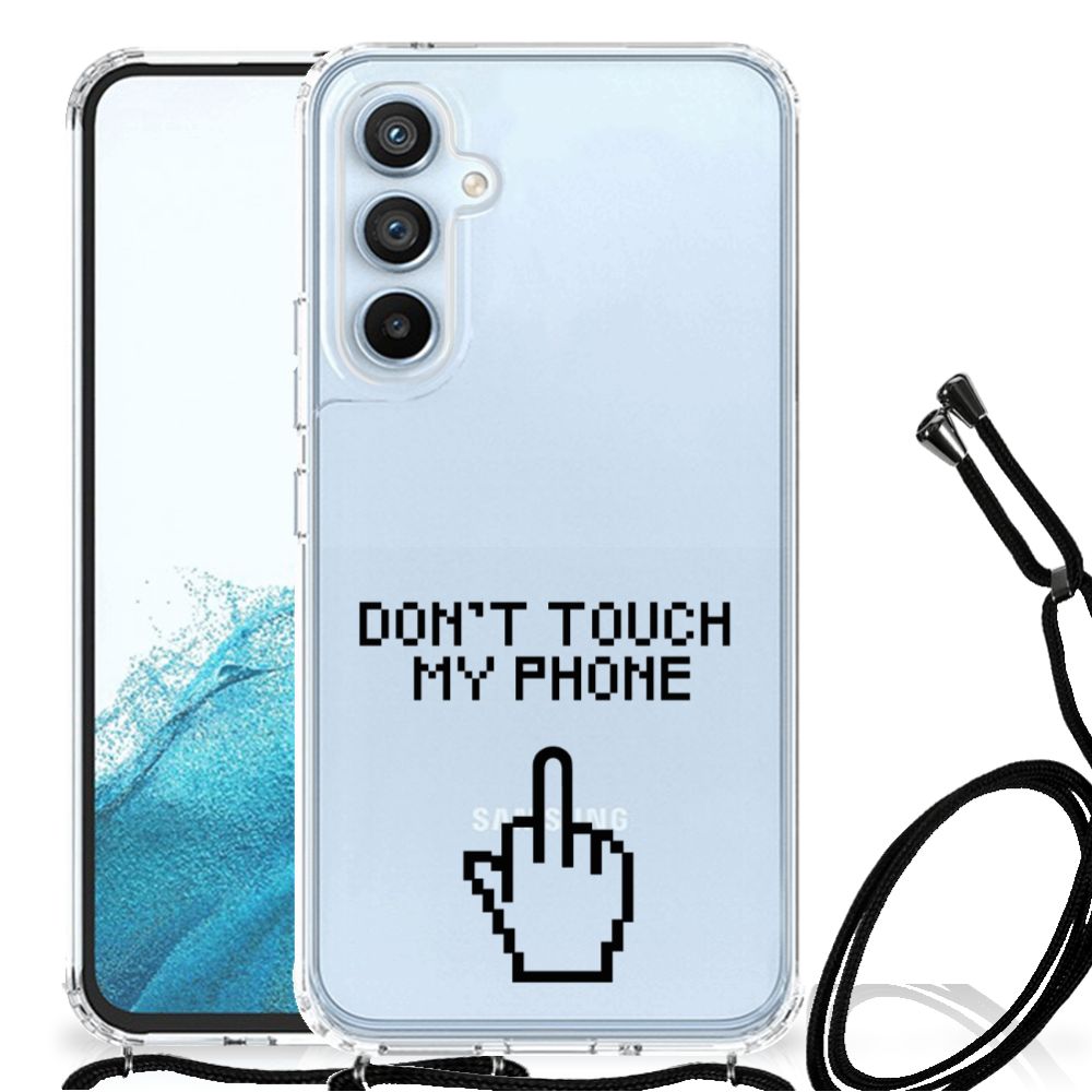 Samsung Galaxy A54 5G Anti Shock Case Finger Don't Touch My Phone B2C Telecom