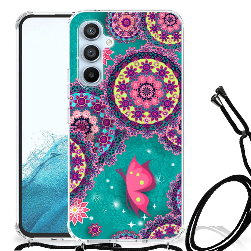 Samsung Galaxy A54 5G Back Cover Cirkels en Vlinders B2C Telecom