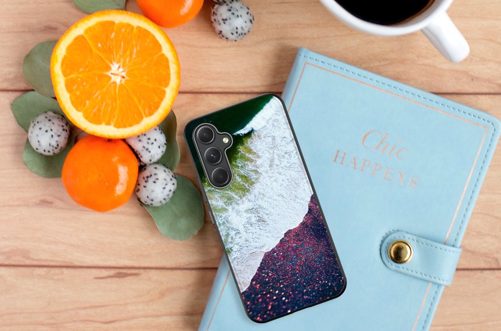 Samsung Galaxy A54 Backcover Sea in Space, opvallend hoesje met abstract design voor bescherming en uitstraling.