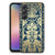 Samsung Galaxy A54 Bloemen Hoesje Beige Flowers bloemen print voorkant